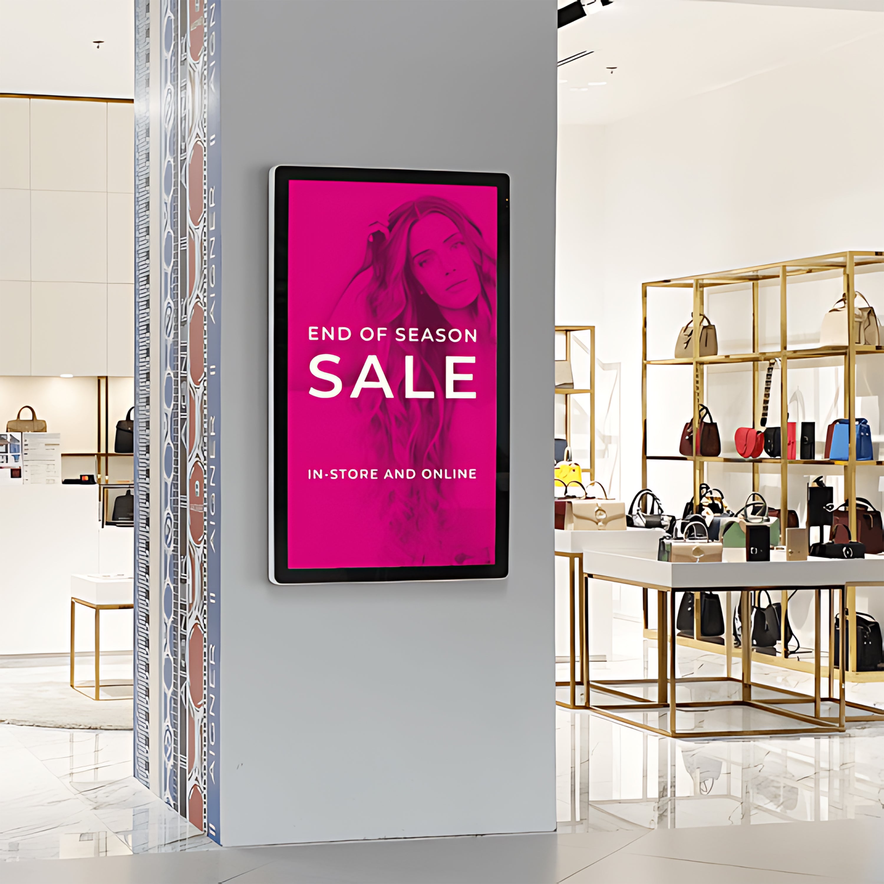 Indoor Touch Screen LCD Advertising Display | GoPixel Solutions