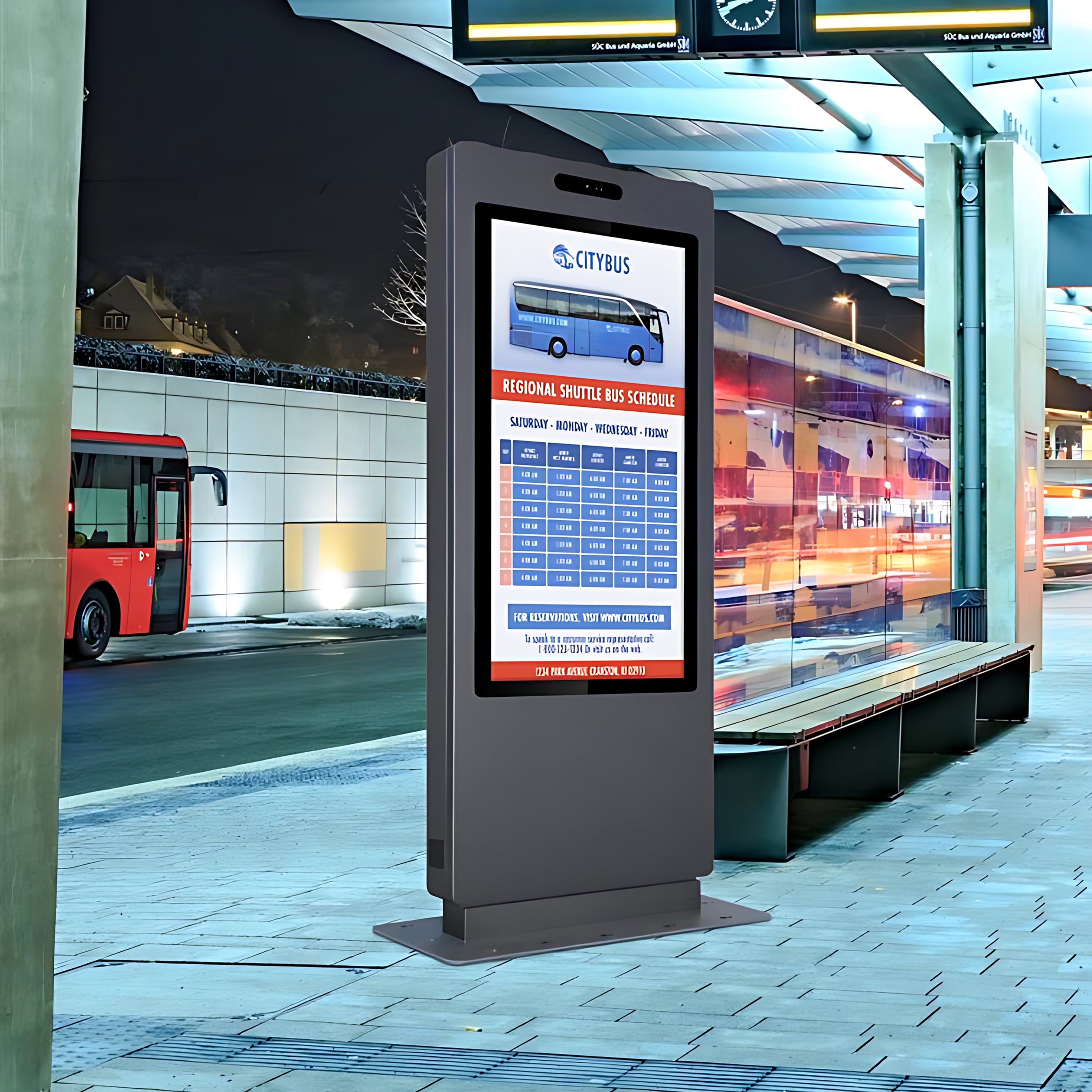 Outdoor LCD Digital Screen; Single Sided | GoPixel Solutions 