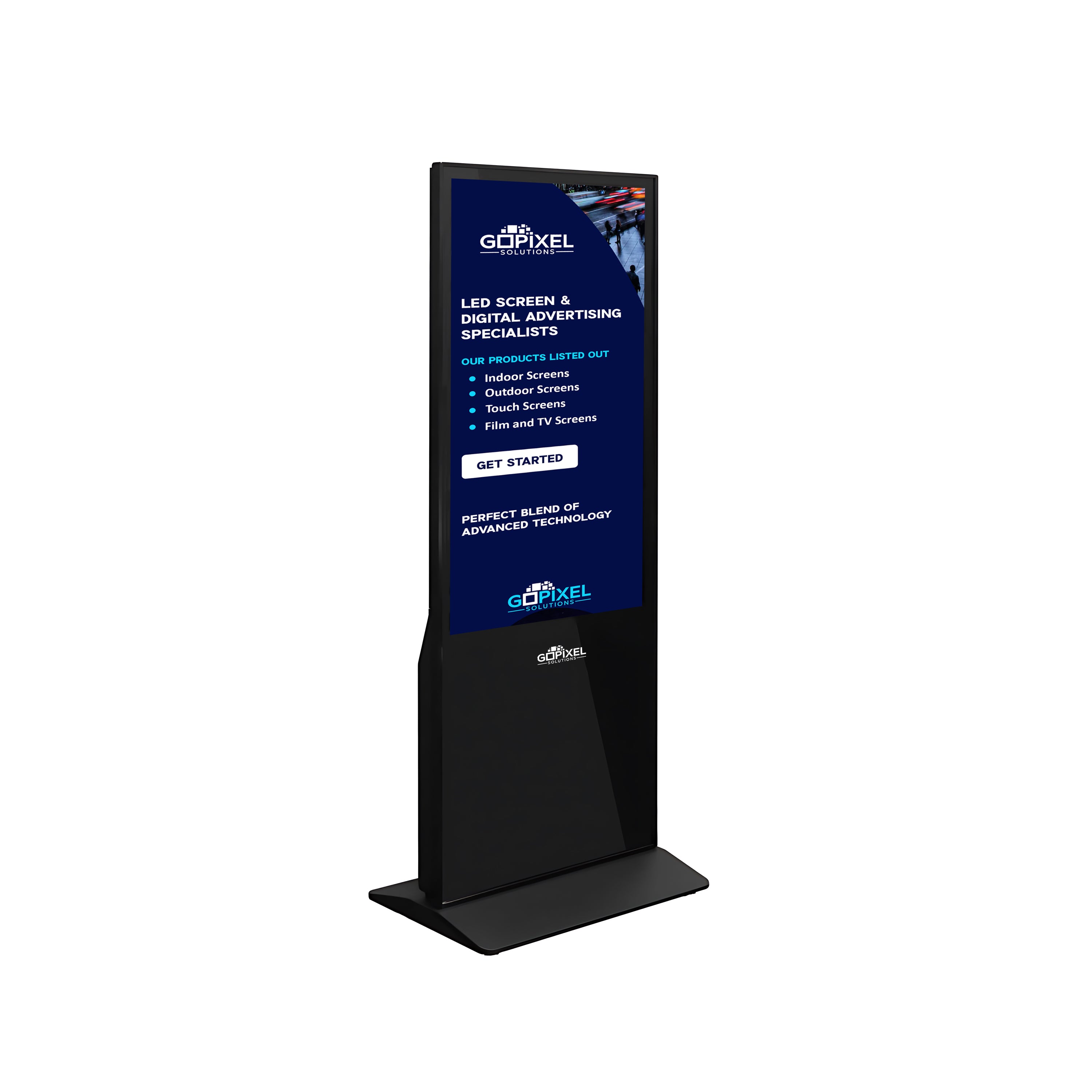 Indoor Portable LCD Digital Advertising Poster | GoPixel Solutions 