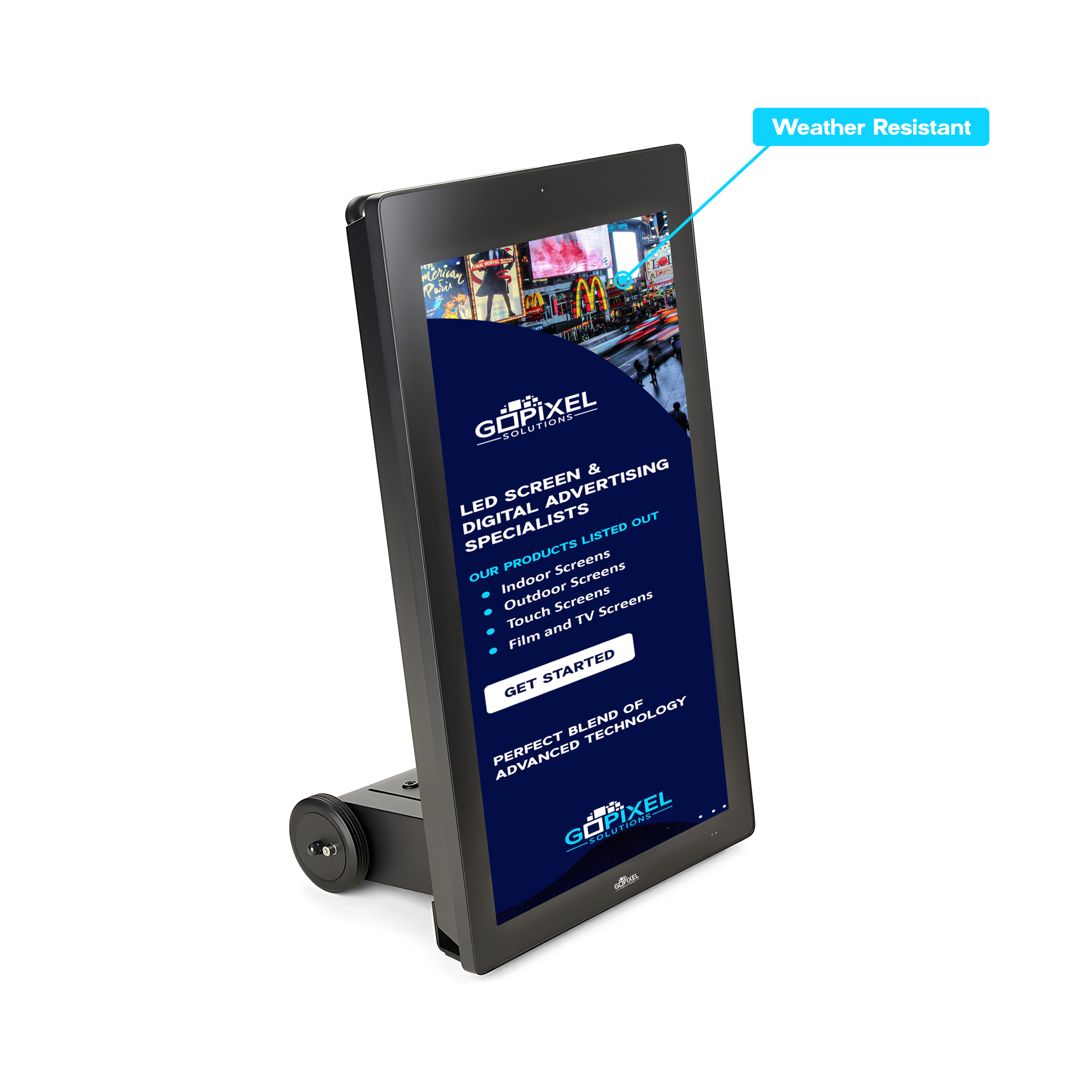 Outdoor Portable Digital Poster | GoPixel Solutions