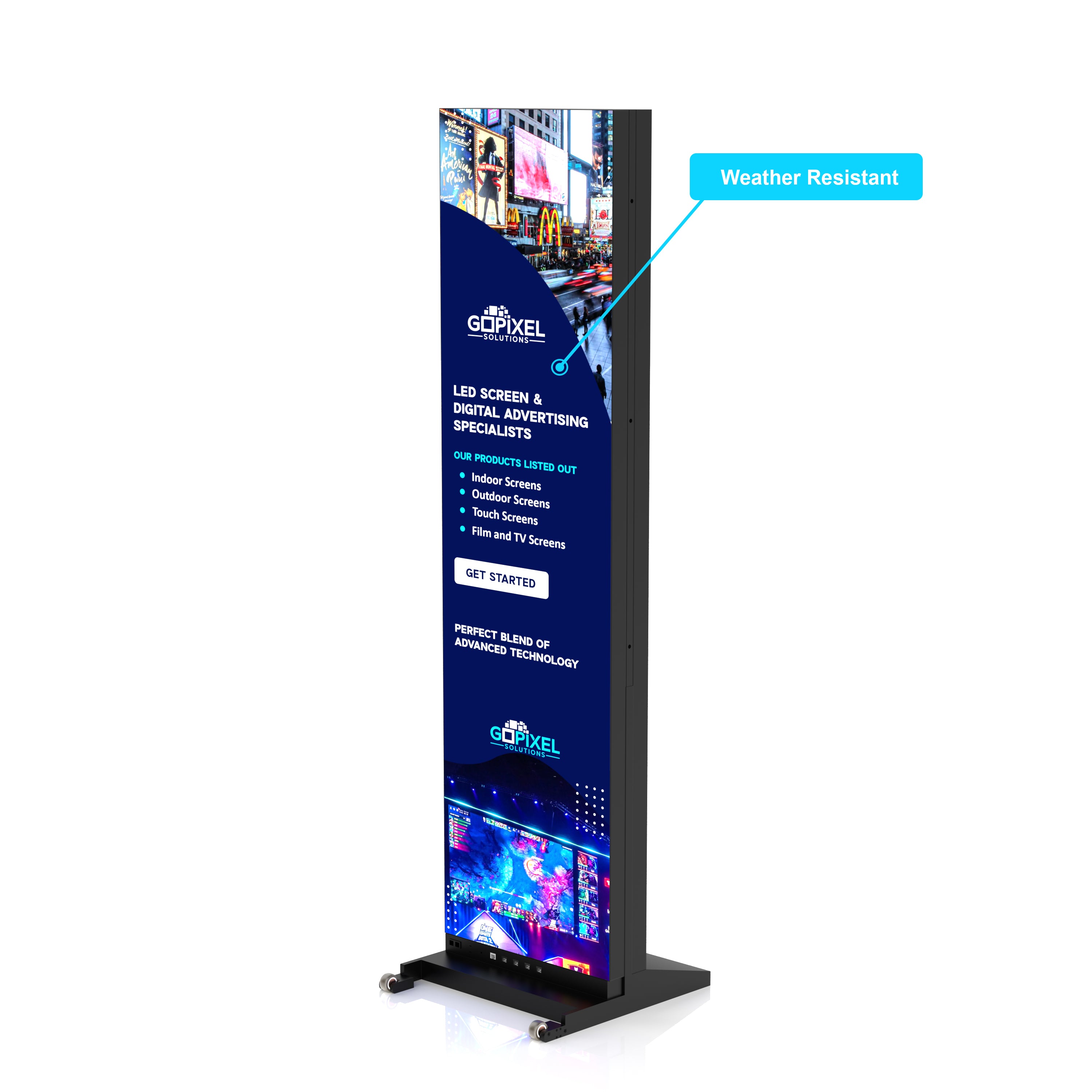 Outdoor LED Duel Sided Advertising Poster | GoPixel Solutions 