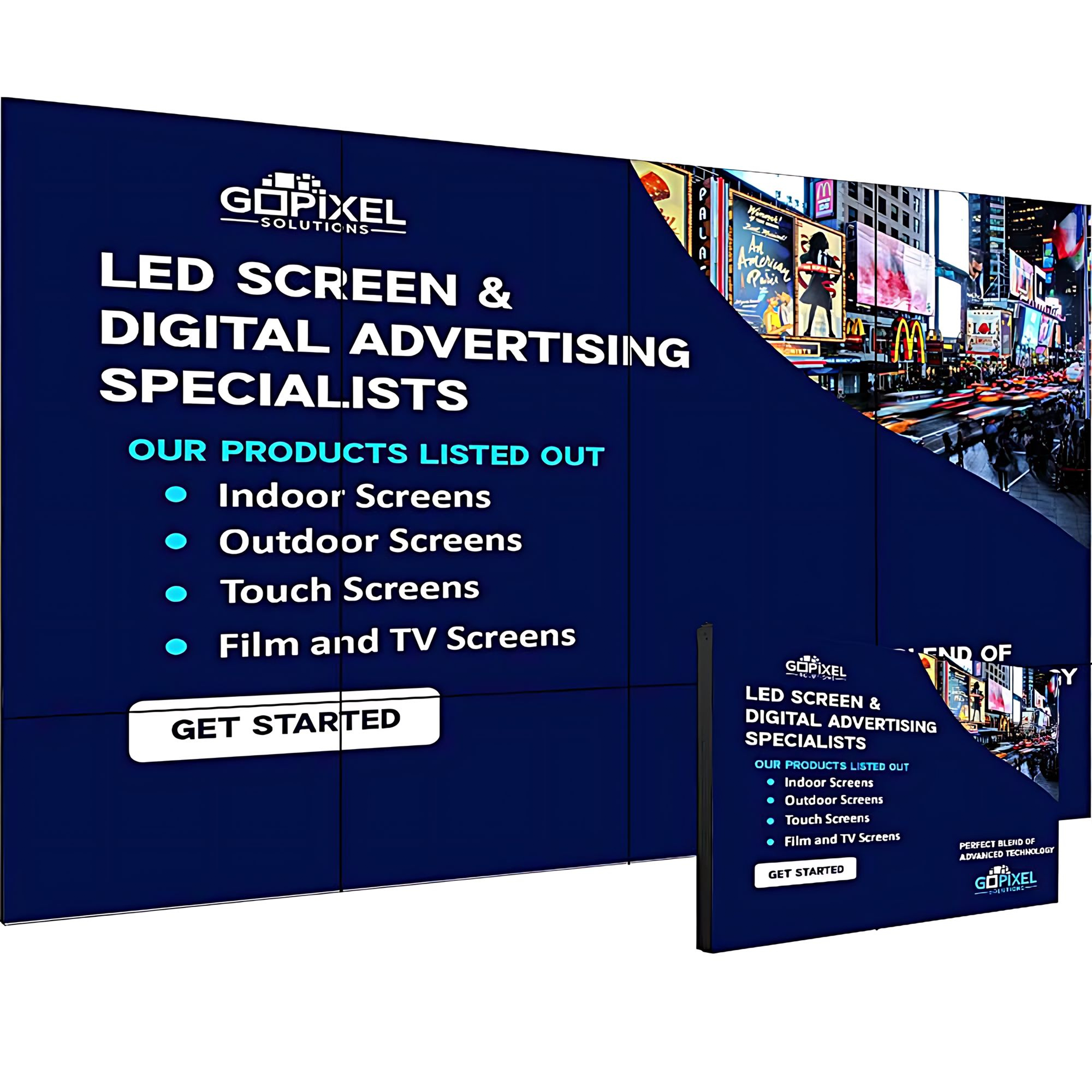 LCD Video Wall Panel | GoPixel Solutions 