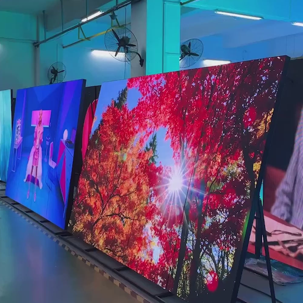 Indoor LED Foldable Advertising Poster | GoPixel Solutions 